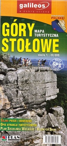 Góry Stołowe. Mapa 1:30 000 - Opracowanie zbiorowe | Książka w Empik