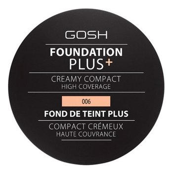 Gosh, Foundation Plus, podkład w kompakcie 006 Honey, 9 g - Gosh