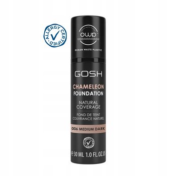 Gosh, Podkład Do Twarzy, Chameleon Foundation 006 Medium Dark - Gosh