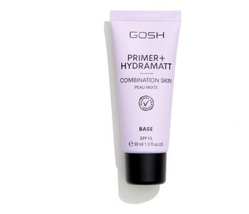 Gosh, Primer+ 007, Nawilżająca baza pod makijaż do cery mieszanej i tłustej spf15, 3030 ml - Gosh