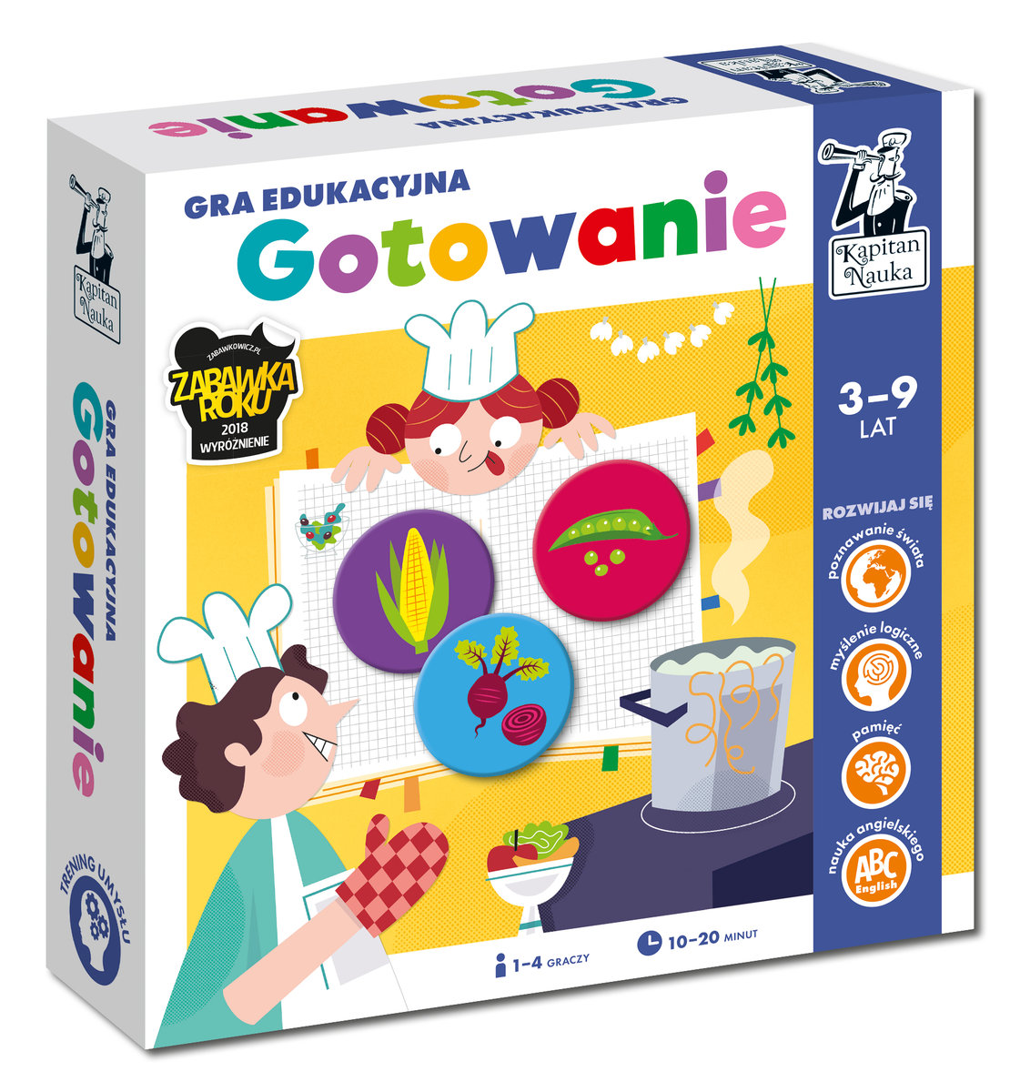 Gotowanie II, gra edukacyjna, Kapitan Nauka