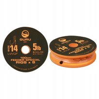 GOTOWE PRZYPONY GURU LWGF FEEDER SPECIAL RIGS 100 CM 0.15 MM - 12