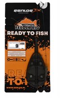 GOTOWY ZESTAW GENLOG READY FO FISH 40G 8 HAK 60CM 0,14MM GENLOG
