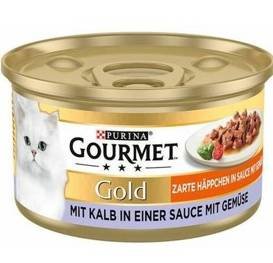 Gourmet Gold 85G Karma dla kota Cielęcina Warzywa - Gourmet
