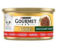 Gourmet Gold Succulent Delights Wołowina 85g