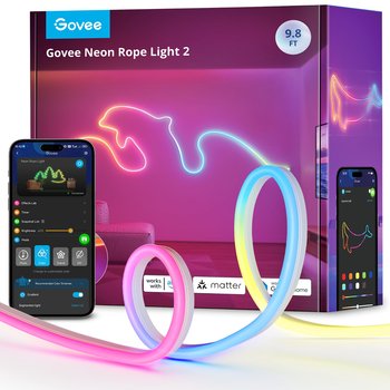 Govee H61D3 Neon Lights 2 3m | Oświetlenie LED | Matter, HomeKit, Google, Alexa, SmartThings - GOVEE