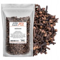 GOŹDZIKI 100g Całe suszone aromatyczne naturalne goździk jakość Kol-Pol Kol-pol