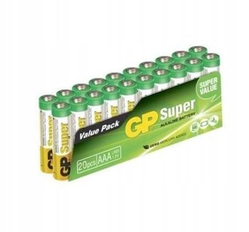 Gp Batteries Super Alkaline Aaa/Lr03 - GP Battery