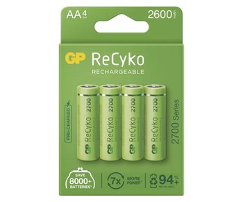 GP Recyko+ New R6/AA 2700 Series EB4 - GP Battery