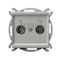 GPA-RK/m/82 SONATA Gniazdo RTV końcowe kaszmir GPA-RK/m/82