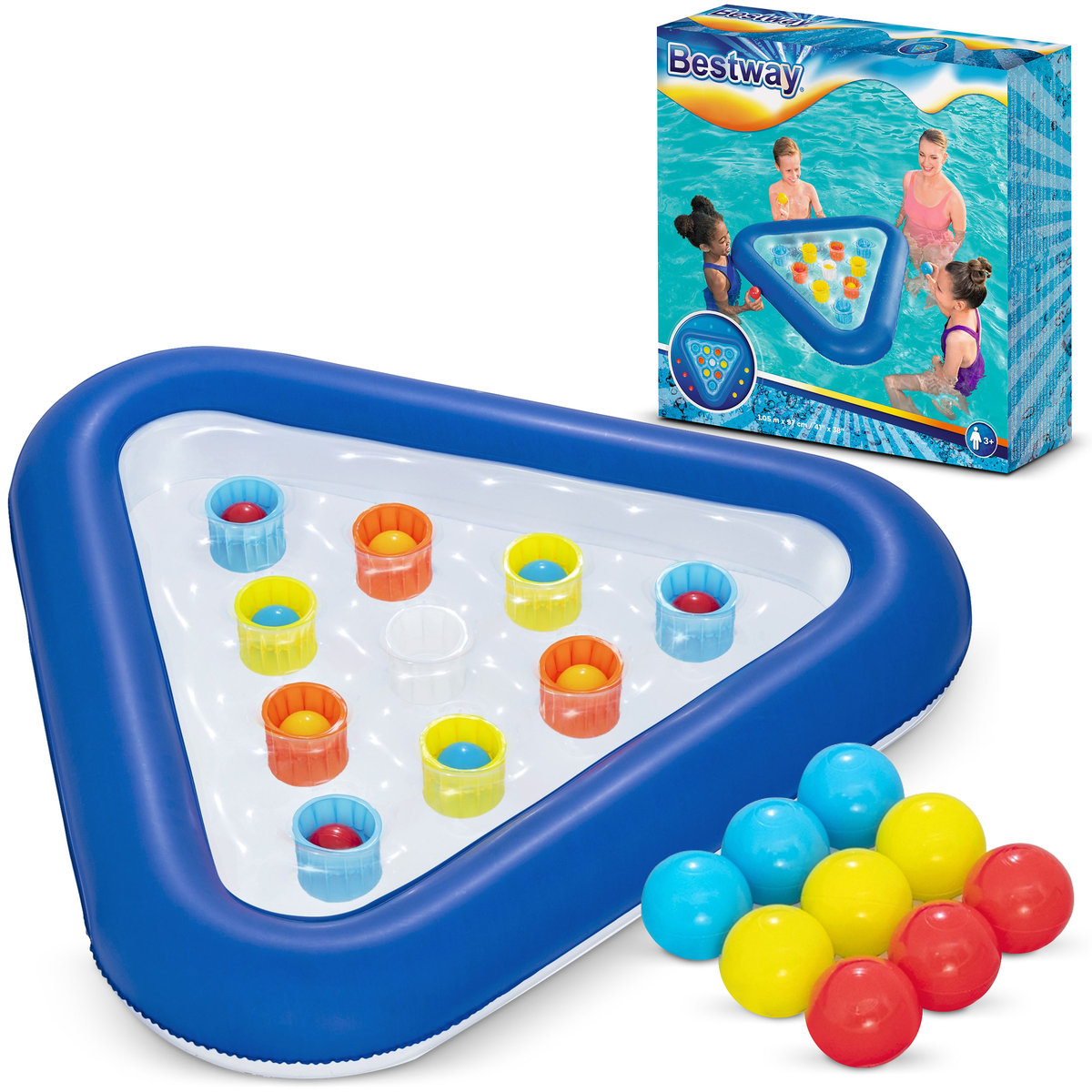 Фото - Іграшка для купання Bestway Gra basenowa dla dzieci 