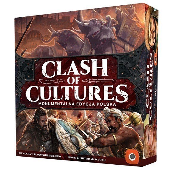 Clash of Cultures (PL), gra planszowa,Portal Games