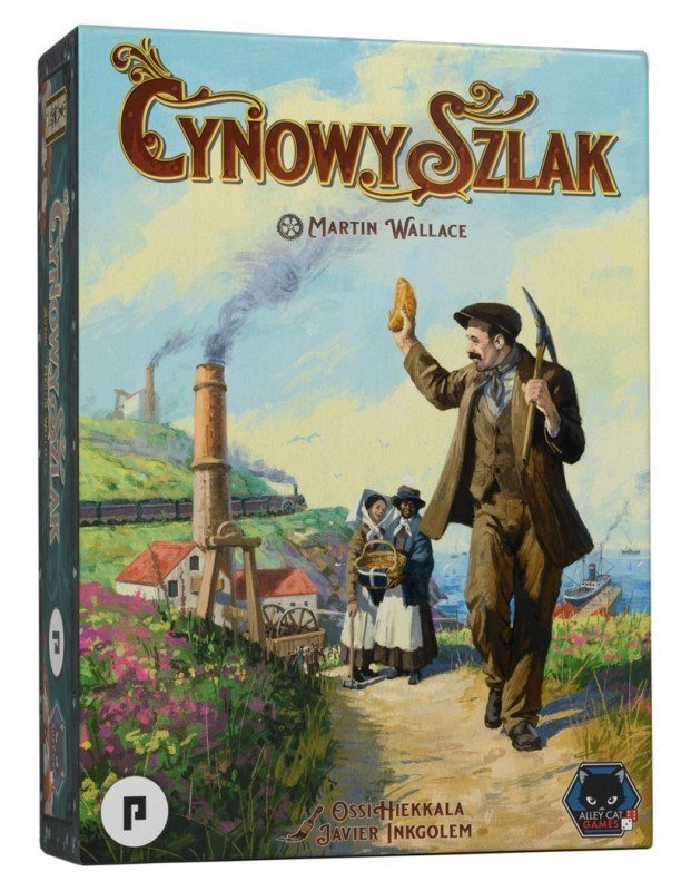 Gra Cynowy Szlak edycja rozszerzona, Gra planszowa, rodzinna, Phalanx