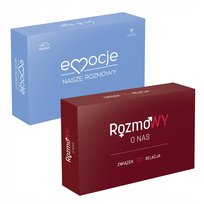 Gra dla par RozmoWY O NAS Związek i Relacja + EMOCJE Wspólne Wyzwania ZESTAW