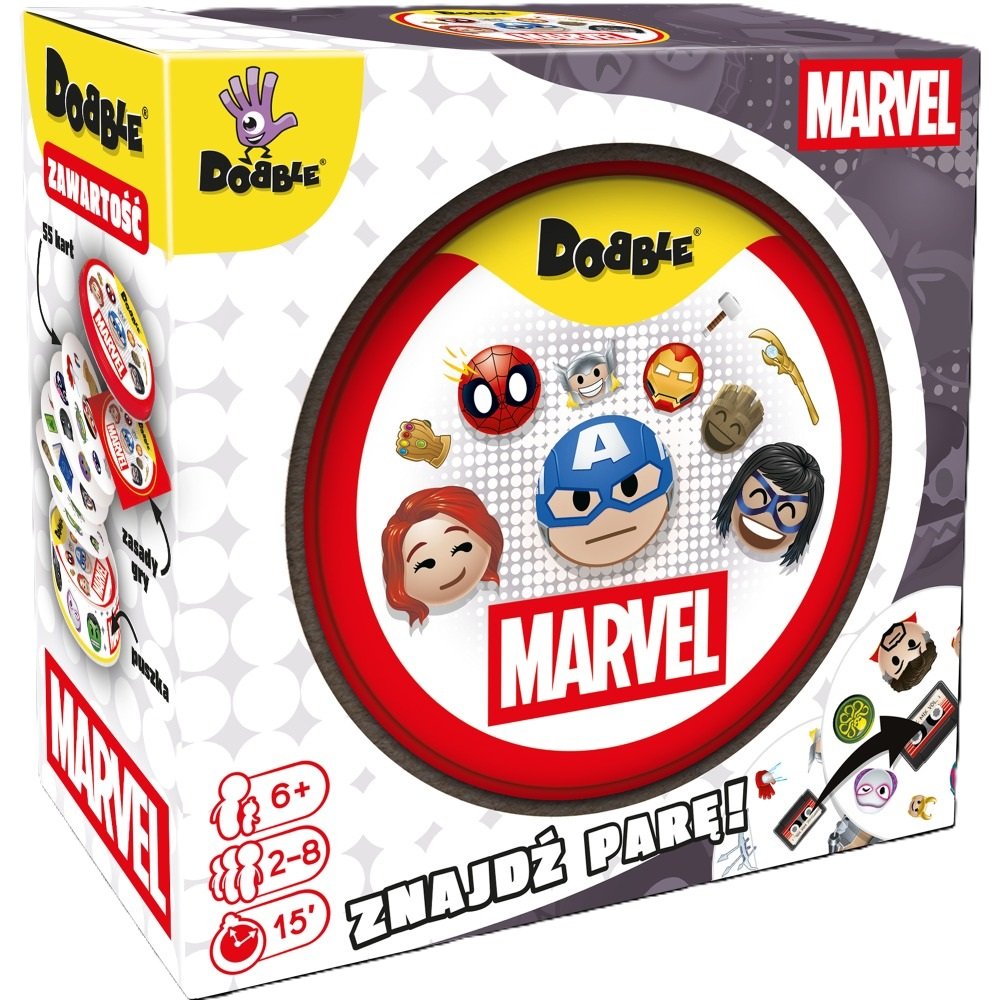 Gra Dobble Marvel Emoji
