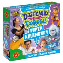 Gra Dzieciaki Kontra Dorośli - Super Kalambury 2778, Gra planszowa, Alexander