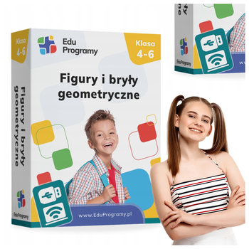 Gra Edukacyjna Dla Dzieci Figury i Bryły Geometryczne Program PRO 4-6 - Inny producent