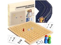 Gra Edukacyjna Planszowa Matematyka Nauka Tabliczka Mnożenia Prezent