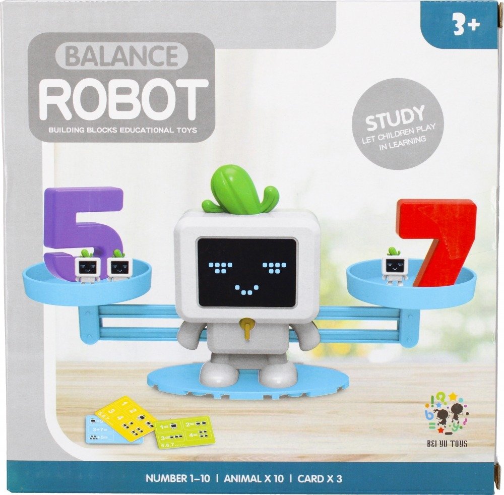 Фото - Розвивальна іграшка Mega Creative Waga Robot gra edukacyjna 