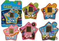 Gra elektroniczna kieszonkowa tetris gwiazdka, wydanie kieszonkowe, Gra planszowa, Lean Toys