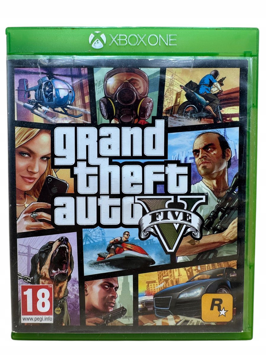 Gra Grand Theft Auto V GTA Microsoft Xbox One Series X PL Rockstar