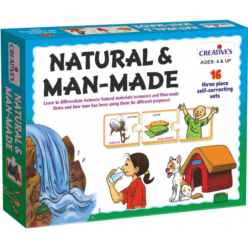 Gra językowa - \'Natural and Man-Made\' Creative Educational