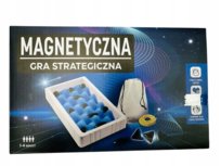 Gra Kamienie Magnetyczne Szachy Strategiczna Magnetyczna Edukacyjna, Gra planszowa, Norimpex