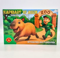 Gra kapibary w akcji ucieczka z zoo, Gra planszowa, ALEXANDER