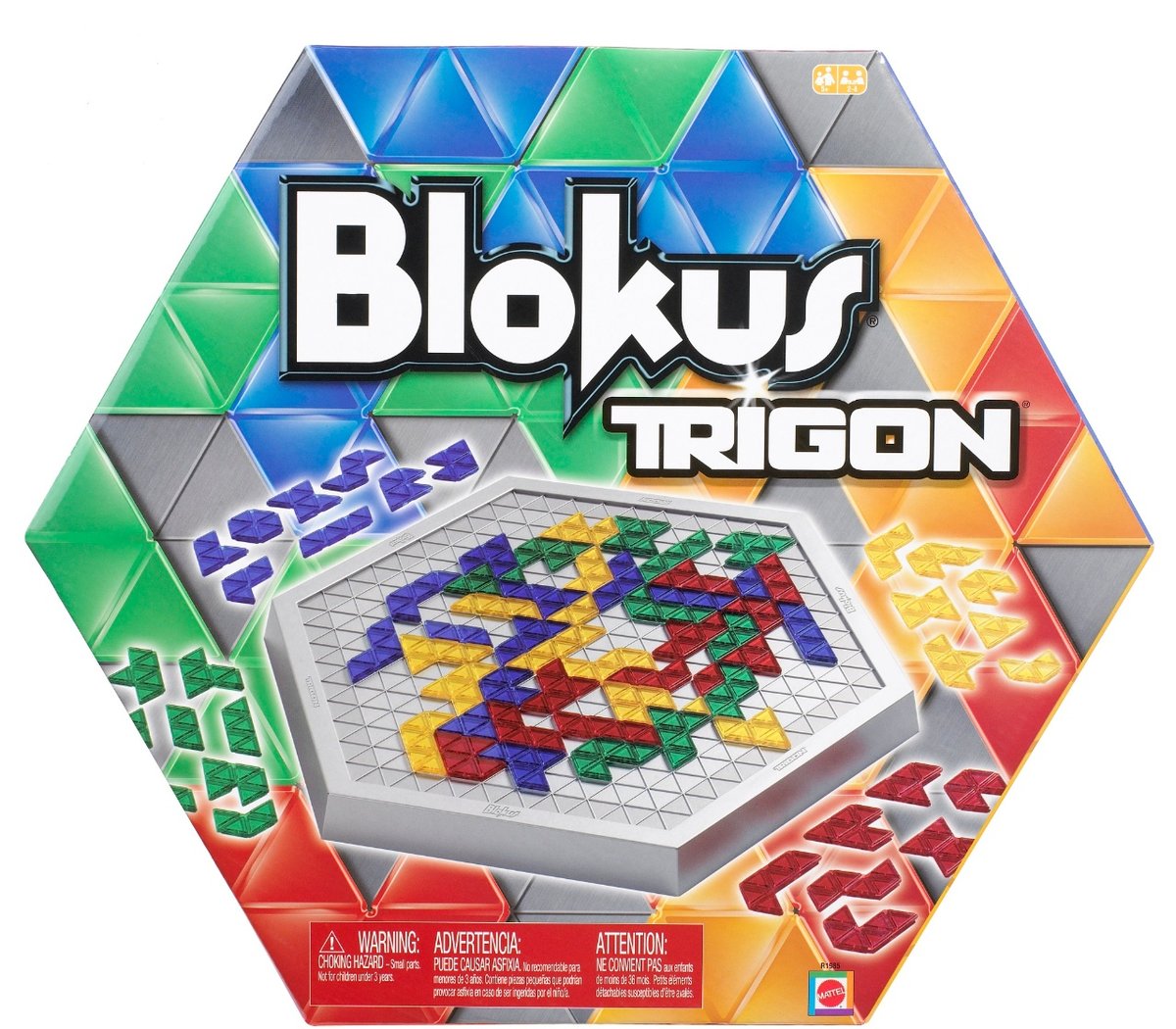 Gra logiczna Blokus Trigon, Mattel