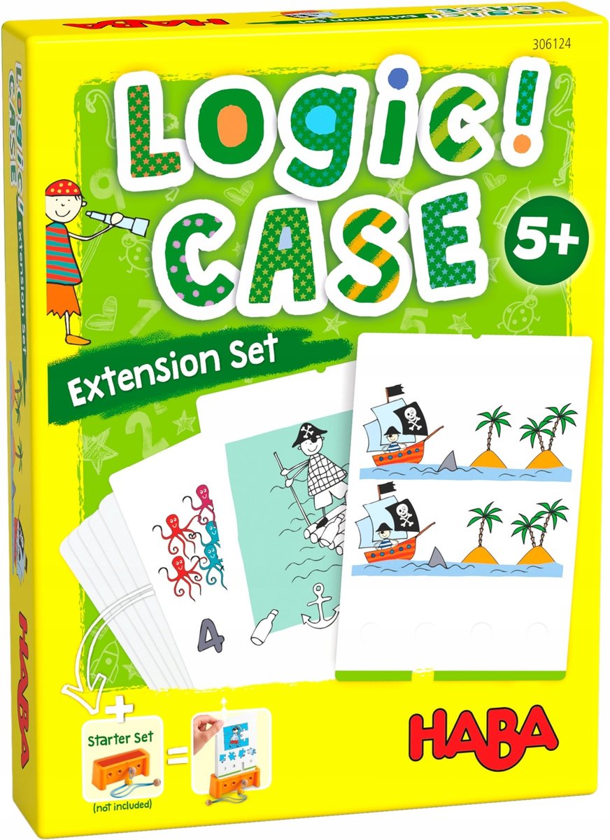Logic! Case Expansion Set – Piraci, gra logiczna, Haba