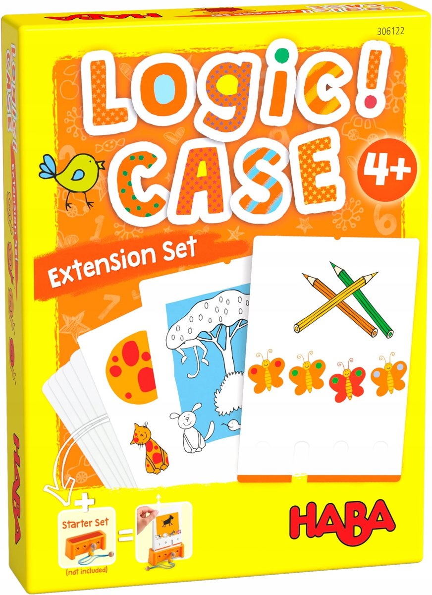 Logic! Case Expansion Set – Zwierzęta, gra logiczna, Haba
