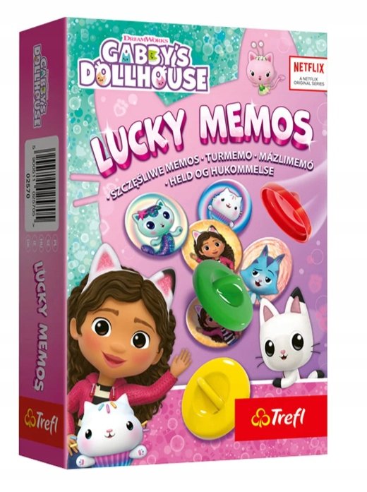 Gra logiczna Memory Koci Domek Gabi