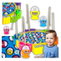 Gra Łowienie 24 Rybki Zabawka Rodzinna Edukacyjna Zręcznościowa Wędkowanie, Gra zręcznościowa