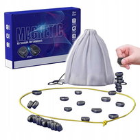 Gra magnetyczna strategiczna logiczna kamyki magnetyczne kamienie szachy, Gra planszowa, Pegaz