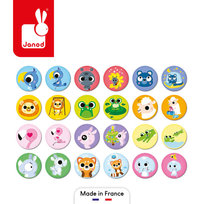 Gra Memory Emocje, 24 El., Gra zręcznościowa, Janod