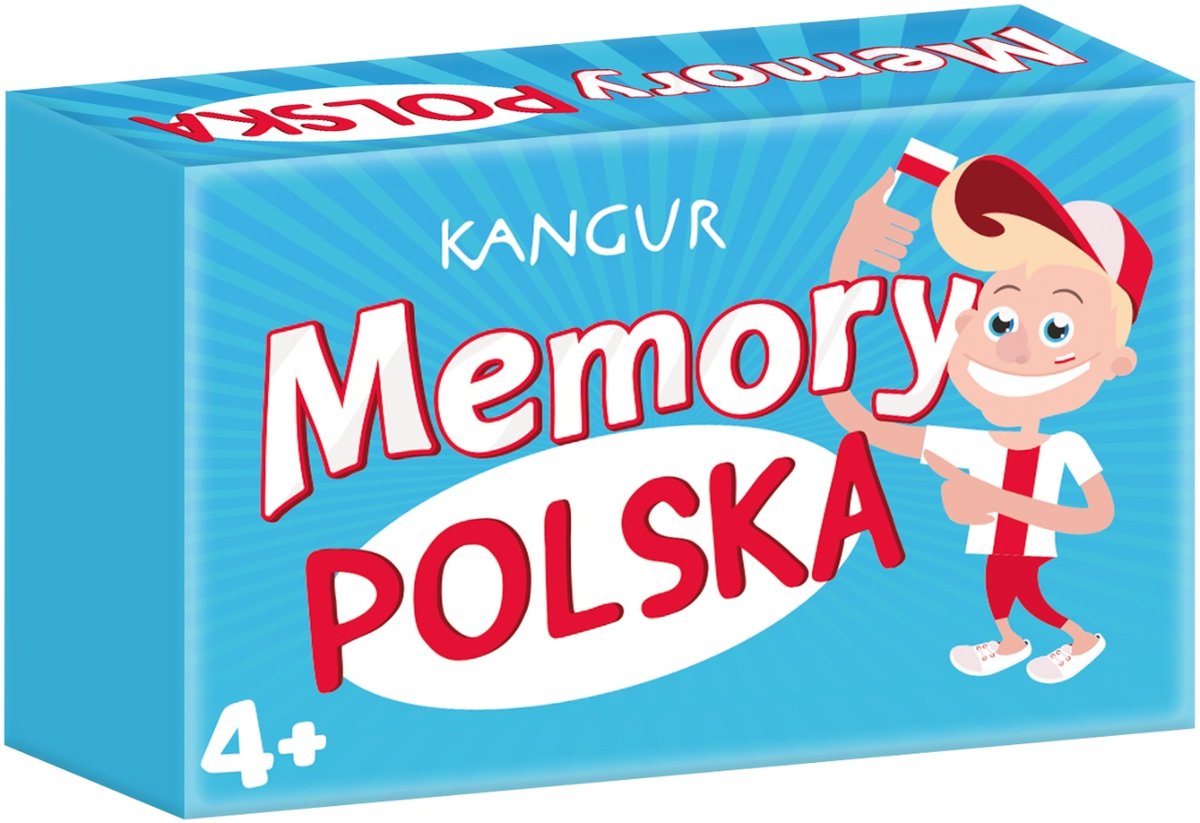 Gra, memory polska mini, Gra planszowa, Kangur