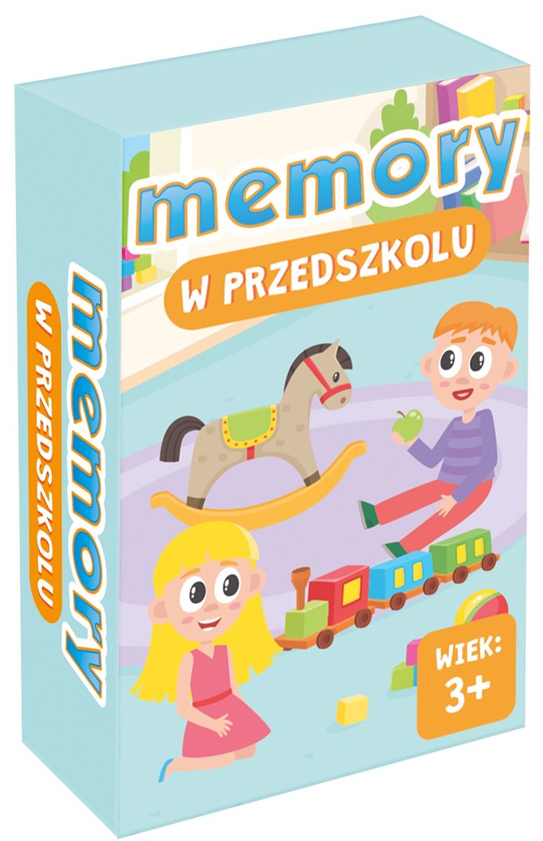 Фото - Настільна гра Gra Memory W Przedszkolu Mini