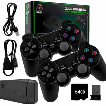 GRA MINI KONSOLA TELEWIZYJNA RETRO 4K + 2 PADY + 20000 GRY + KARTA SD 64 GB - Inny producent