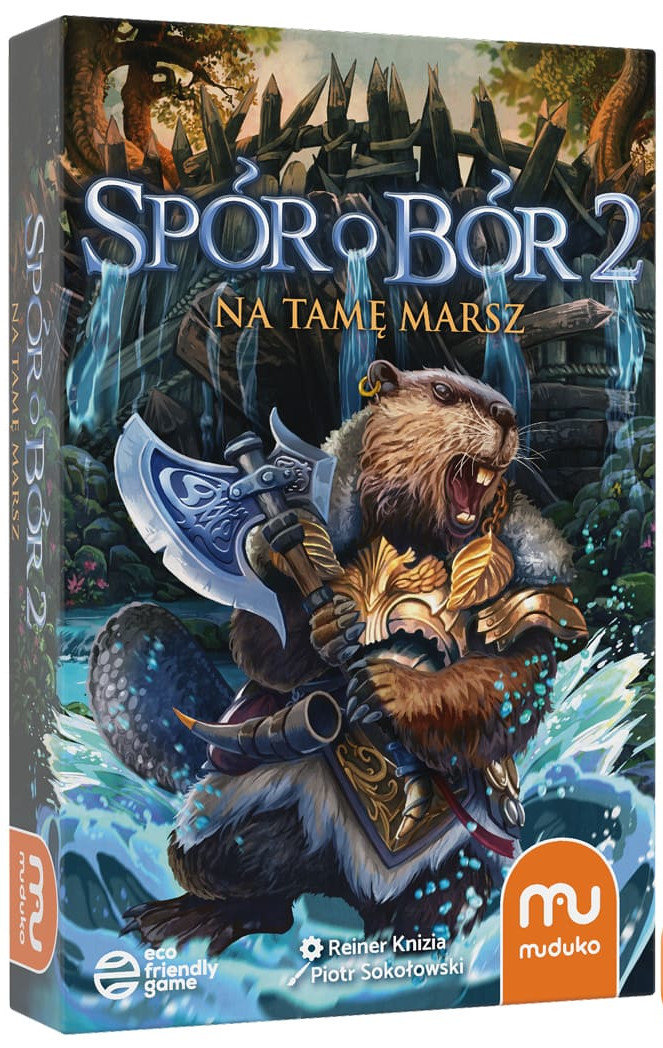 Gra Muduko SPÓR O BÓR NA TAMĘ MARSZ, Gra planszowa