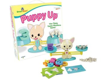 Gra Nauka Liczenia - Równoważnia Waga Szalkowa Pies + Szczenięta - Puppy Up - DK
