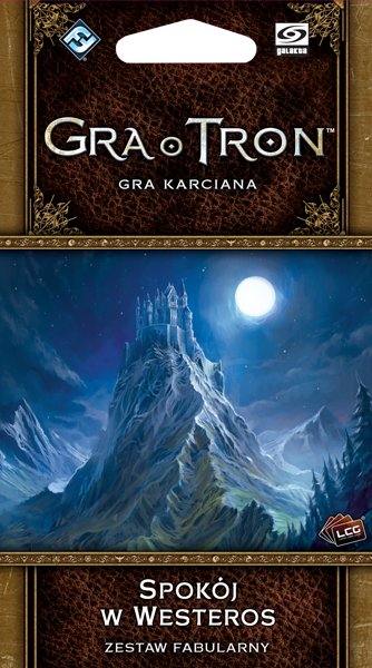 Gra o Tron LCG - Spokój w Westeros, Gra planszowa, Galakta