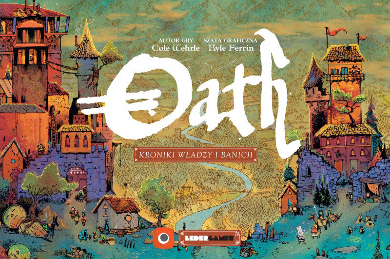 Oath Kroniki władzy i banicji gra planszowa Portal Games