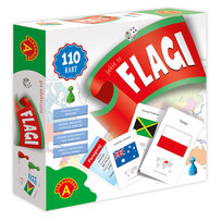Gra Planszowa Alexander - JAKIE TO FLAGI? - Edukacyjna Gra towarzyska