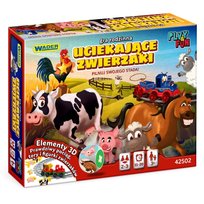 Gra Planszowa Dla Dzieci 2+ Rodzinna Edukacyjna Uciekające Zwierzęta