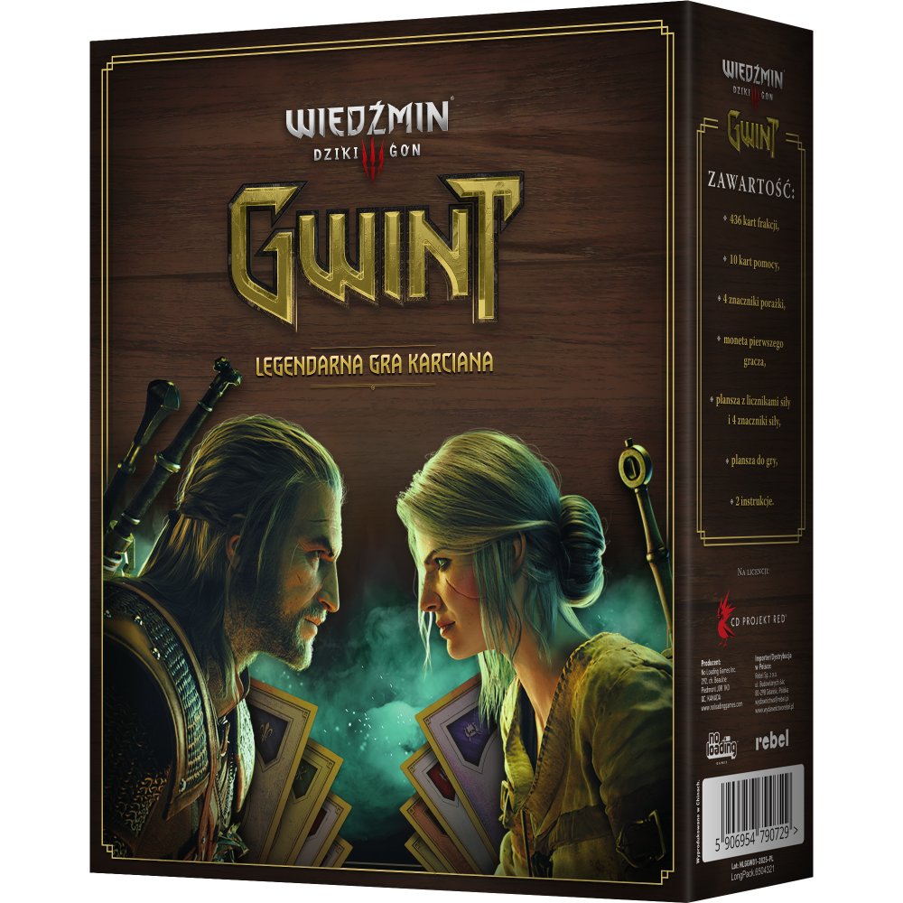 Gra planszowa Gwint: Legendarna Gra karciana Rebel