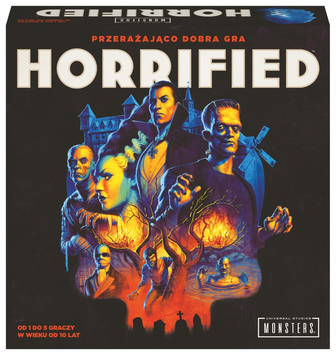 Gra planszowa Horrified (edycja polska) BGG: 7.6 | Moje Pierwsze Zamki Burgundii