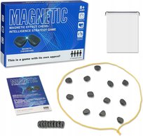 Gra planszowa KAMIENIE MAGNESY SZACHY MAGNETYCZNE DK