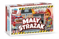 Gra Planszowa MAŁY STRAŻAK Zostań Strażakiem Edukacyjna Rodzinna PLANSZÓWKA