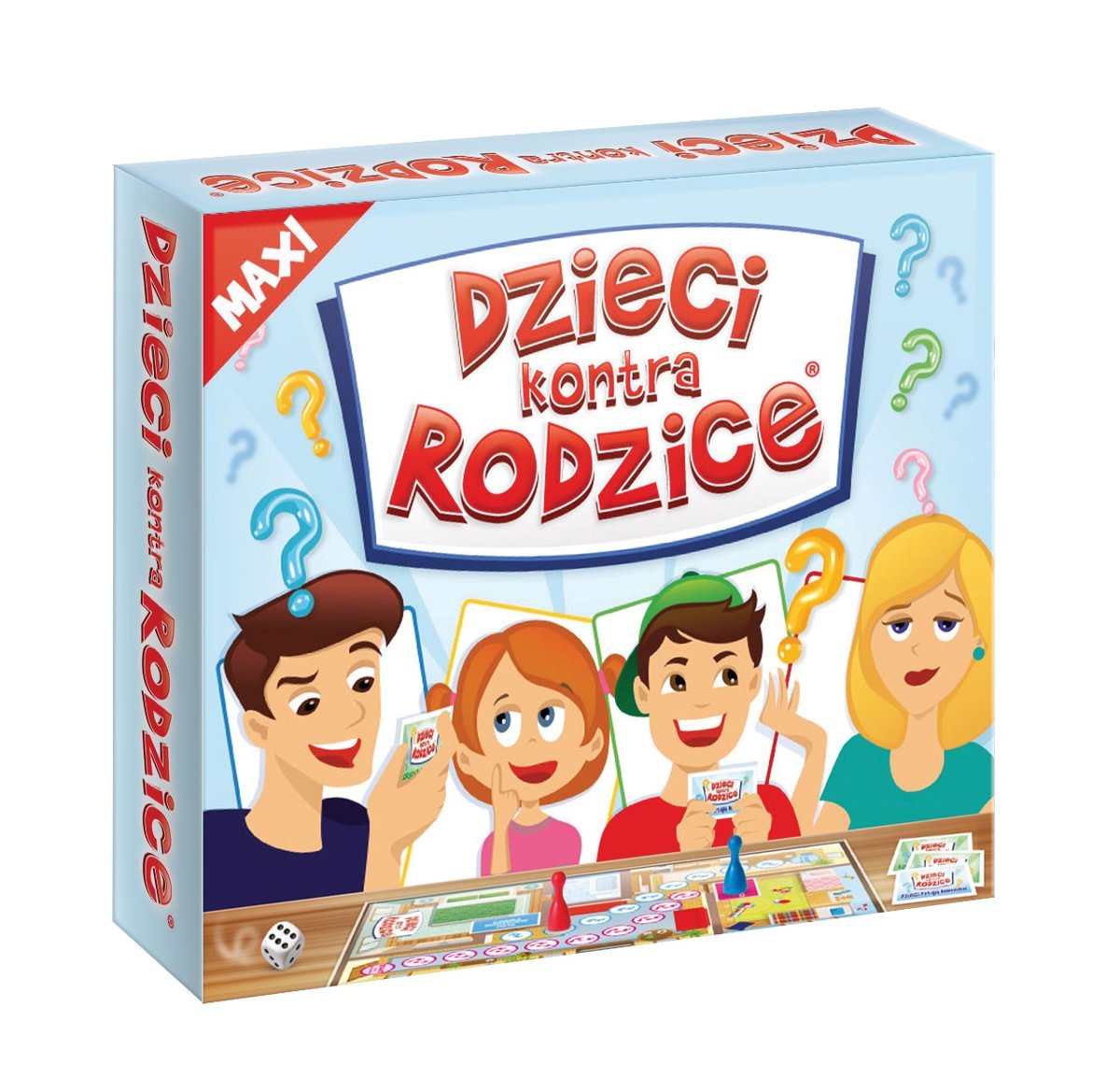 Gra planszowa Maxi Dzieci kontra Rodzice, Kangur