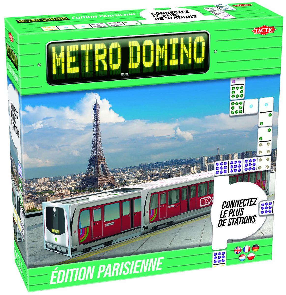 Metro Domino Paris gra planszowa Tactic Games
